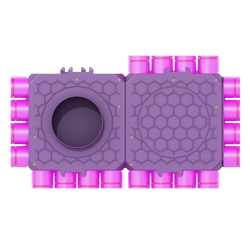 Skrzynka rozdzielcza 20x75/200 zamknięta