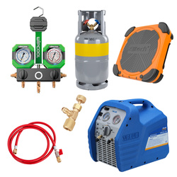 Zestaw narzędzi serwisowych - Odzysk czynnika chłodniczego