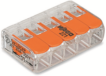 Złączka instalacyjna WAGO 5x0