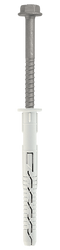 Kołki ramowe , rozporowe 10x300mm z kołnierzem 25szt.
