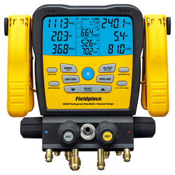 Oprawa zaworowa Fieldpiece SM482V z wbudowanym wakuometrem