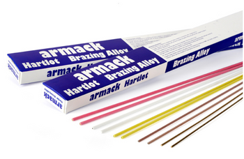 Lut twardy w otulinie AS40u (2,0x500mm) Okrągły ze srebrem (40%)