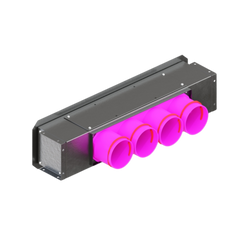 Nawiewnik liniowy 4x75 GK 500mm