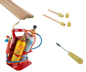 Zestaw narzędzi do klimatyzacji - Lutowanie twarde