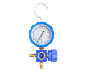 Pojedynczy manometr niskiego ciśnienia Value VMG-1-S-L-R32