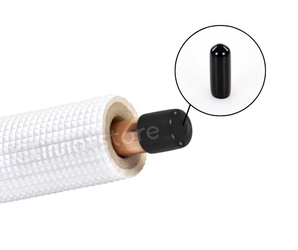 Nakładka,zatyczka,zaślepka osłonowa na rurę miedzianą 1/4" (6,35 mm)