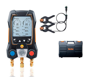 Elektroniczna oprawa zaworowa testo 550s zestaw BASIC 0564 5501